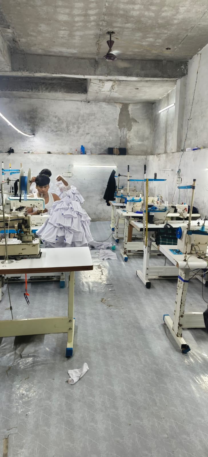 Production floor at Pawan Textiles Company